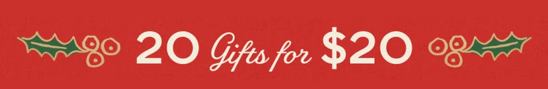 20 gifts for $20