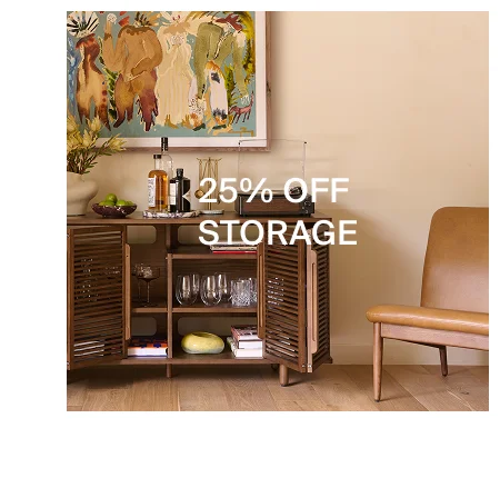 25% off Storage