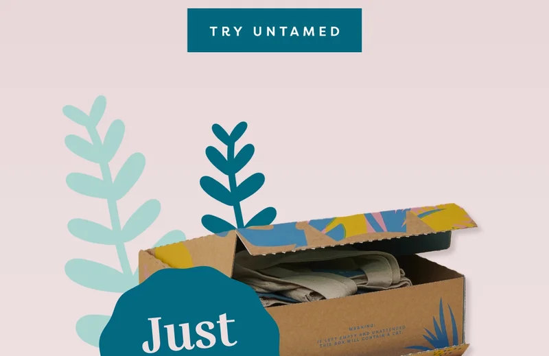 Try Untamed - just £8!