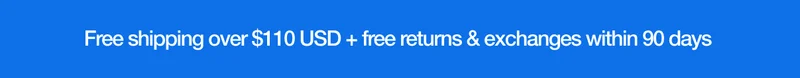 Free Shipping over $110 CAD + free returns & exchanges within 90 days