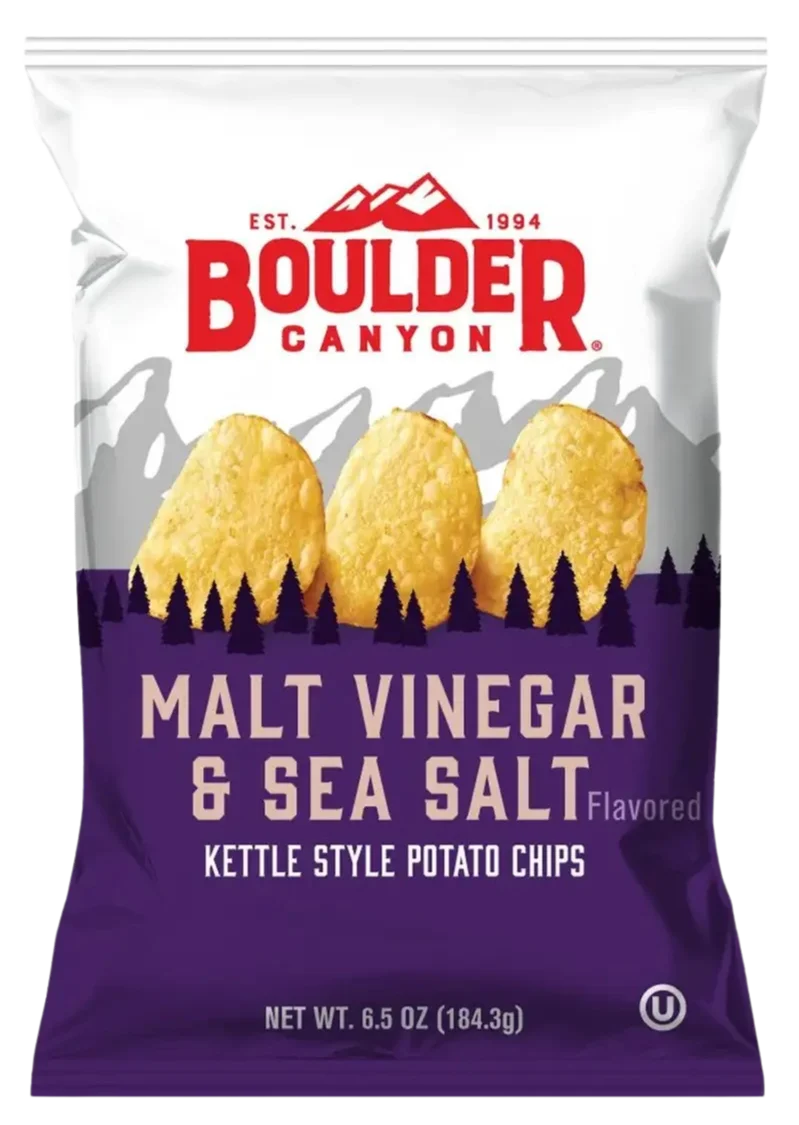 Image of Boulder Canyon Malt Vinegar & Sea Salt Potato Chip