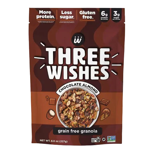 Image of Three Wishes Chocolate Almond Grain-Free Granola