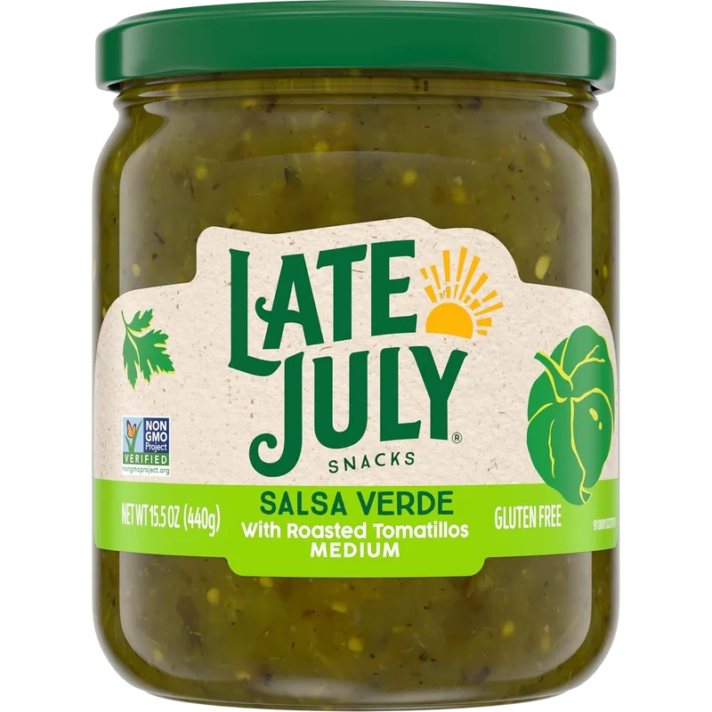 Image of Late July Salsa Verde with Roasted Tomatillos Medium