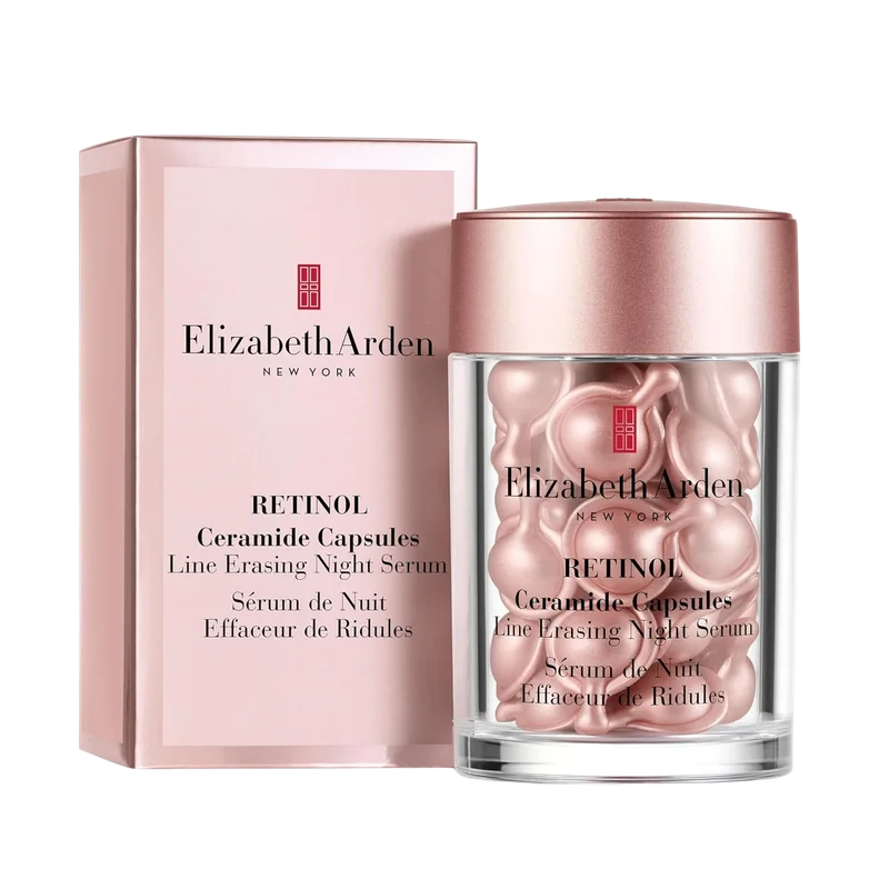 Image of Elizabeth Arden Retinol Ceramide Capsules Line Erasing Night Serum 30 Capsules