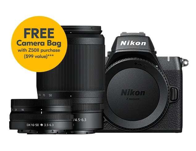 Z50II 16-50mm VR and 50-250mm VR Kit