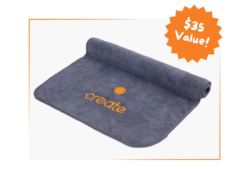 FREE Create Gym Towel with purchase of any gummies