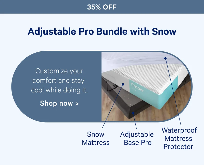 Adjustable Pro Bundle with Snow; Customize your comfort and stay cool while doing it.