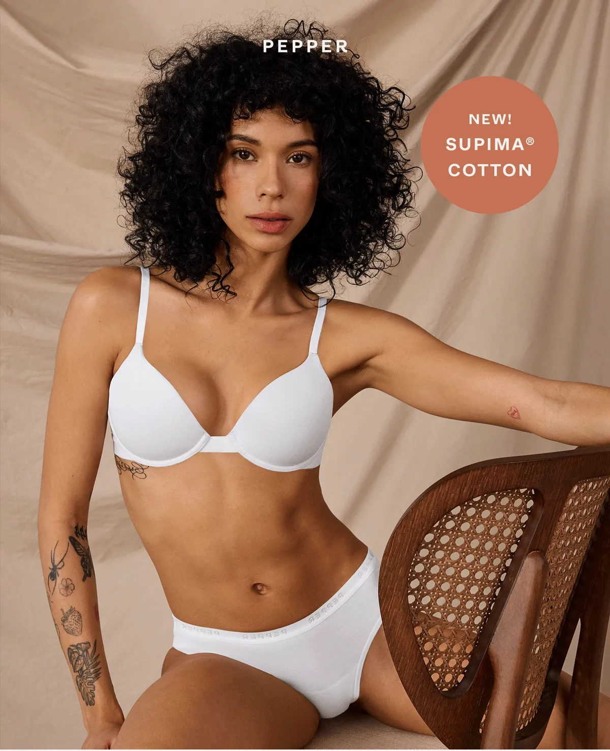 Supima® Cotton Lift Up Bra