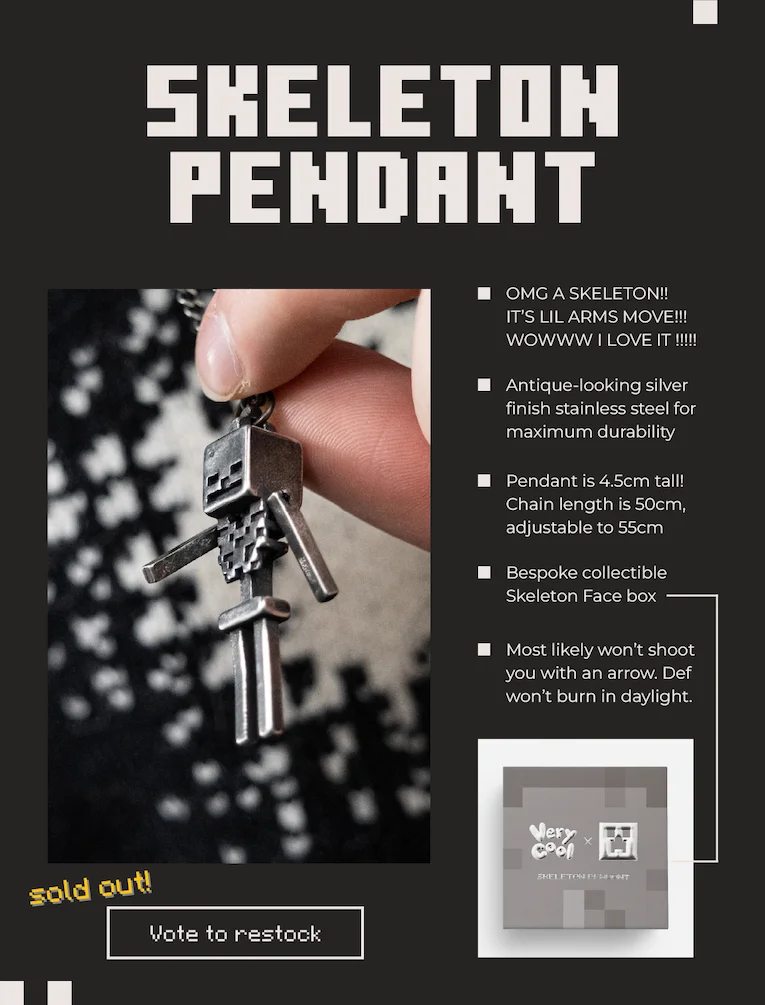 The Skeleton Pendant
