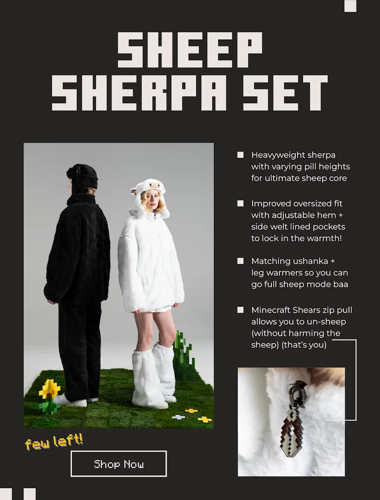 Sheep Sherpa Set
