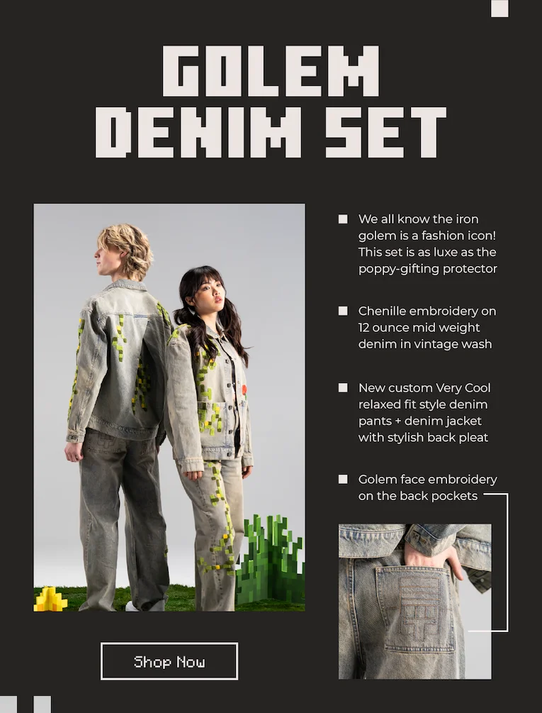 The Golem Denim Set