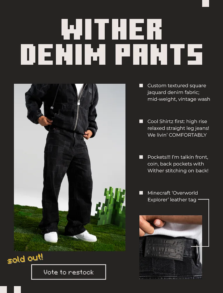 The Wither Denim Pants
