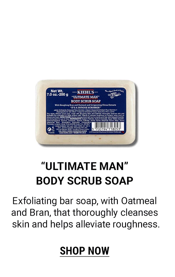Ultimate Man Body Scrub Soap