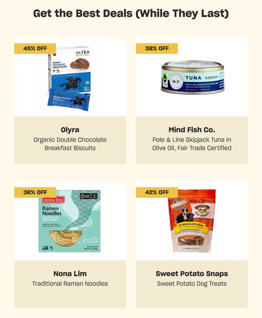Get the best deals (while they last)