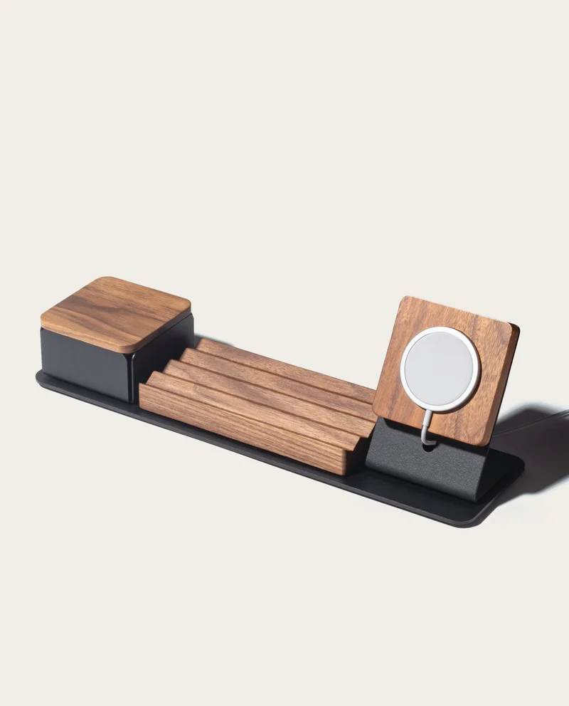 Image of Gather Premium Organizer Set (Black/Walnut)