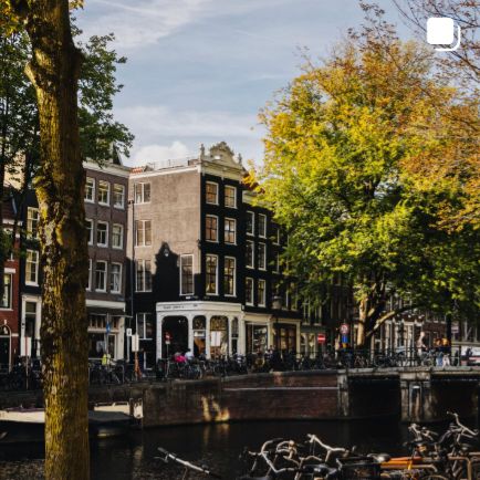 Canal in Amsterdam