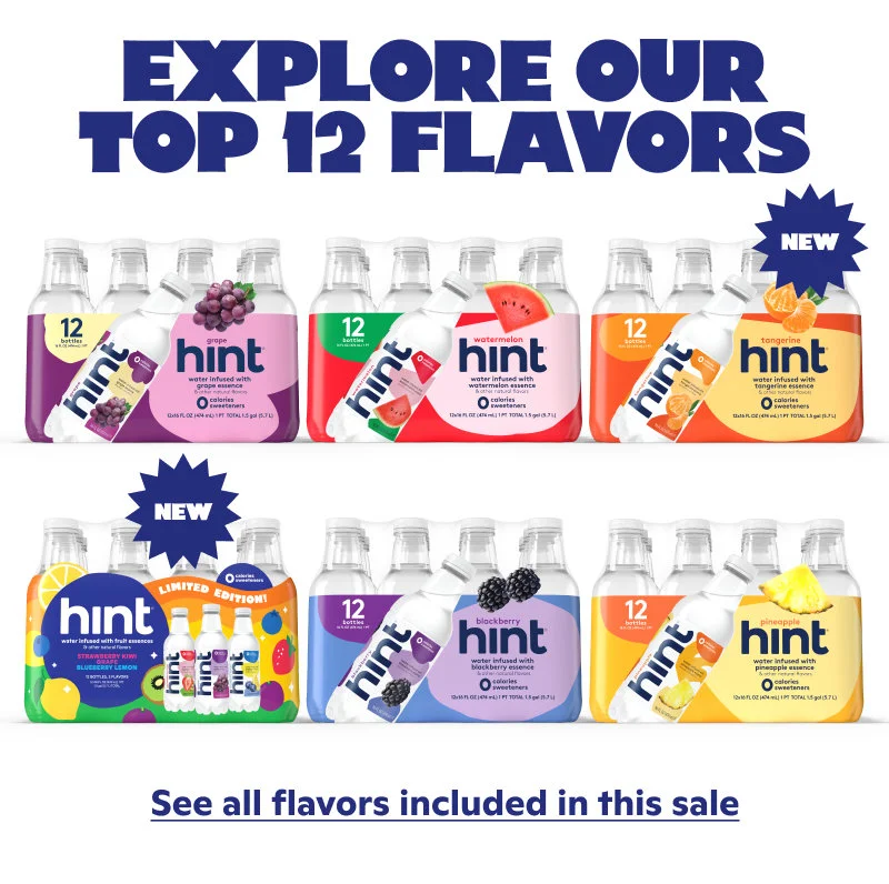 Explore our top 12 flavors and see all flavors included in this sale.