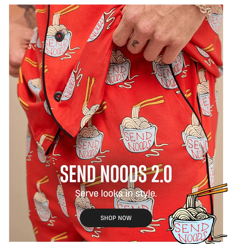 Send Noods 2.0 | Serve looks in style. | Shop Now