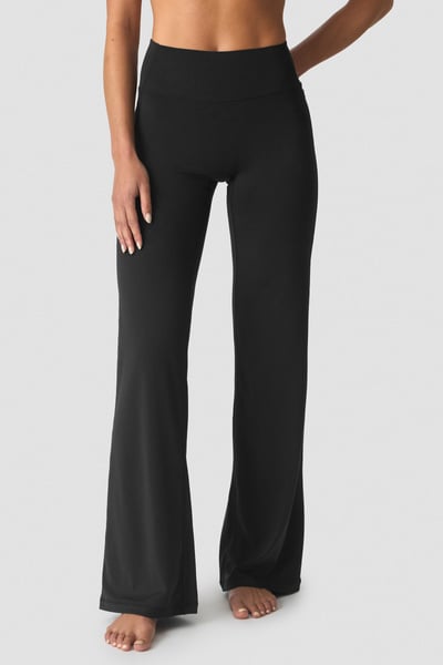 Image of Luxe Straight Leg Tights Black