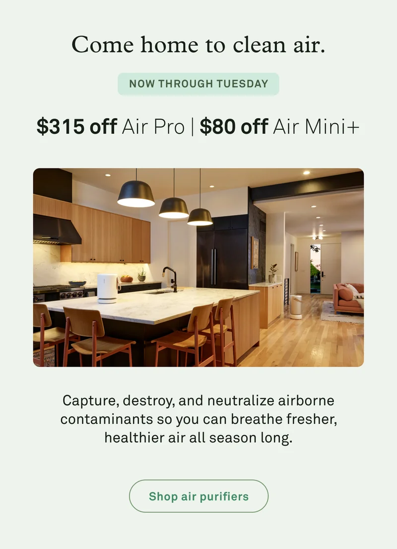 Shop the Memorial Day Sale: $315 off Air Pro | $80 off Air Mini+