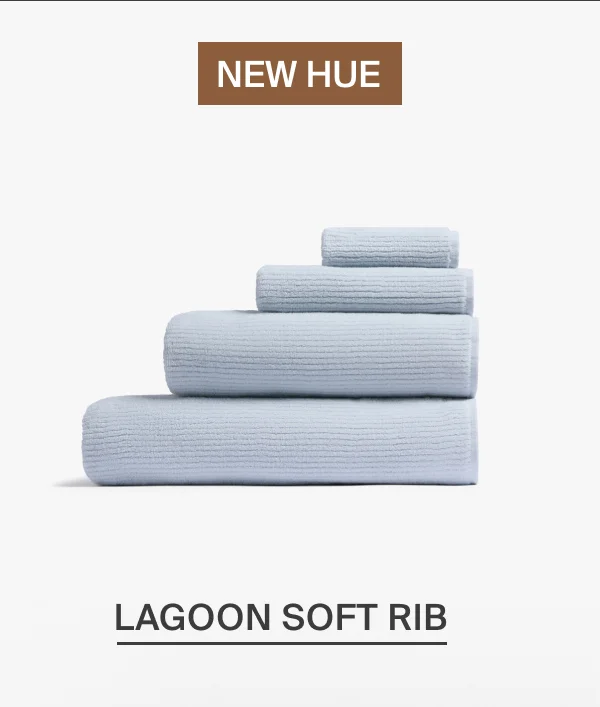 New hue. Shop lagoon soft rib.