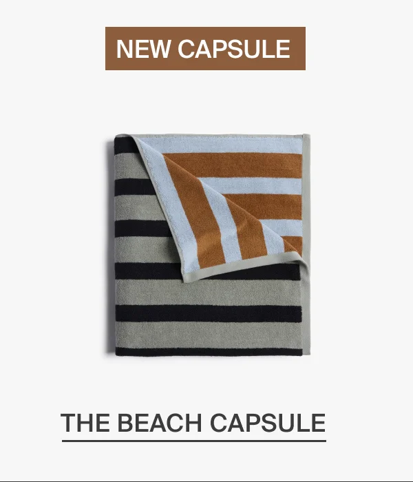 New capsule. Shop the beach capsule.