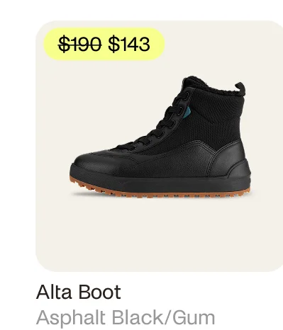 Alta Boot Asphalt Black/Gum
