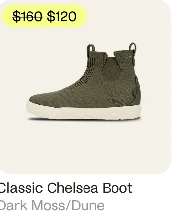 Classic Chelsea Boot Dark Moss/Dune