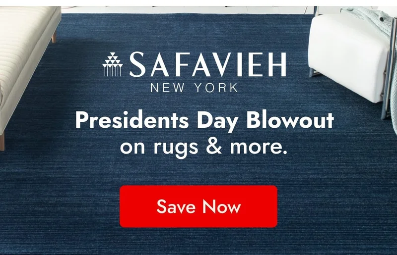 Safavieh: President’s Day Blowout on Rugs + More!