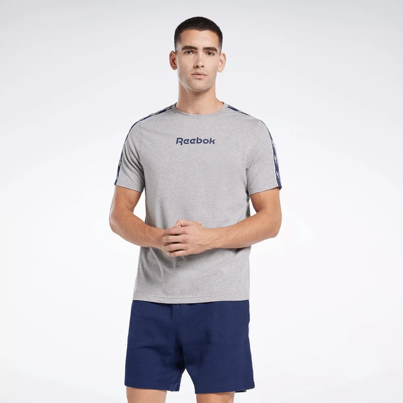 Image of Men's Reebok Identity Vector Tape T-Shirt