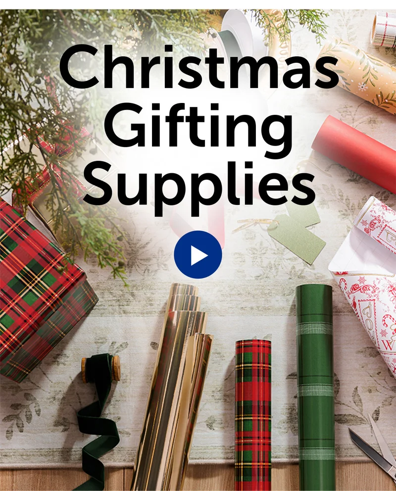Christmas Gifting Supplies Video