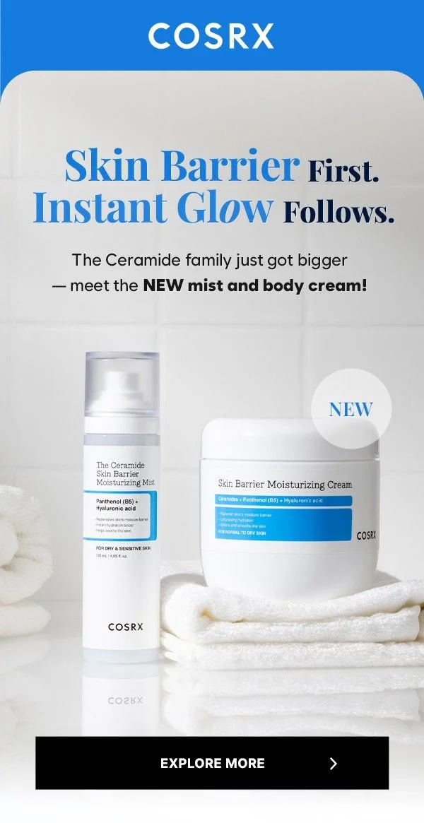Skin Barrier First, Instant Glow Follows! Skin Barrier First, Instant Glow Follows!