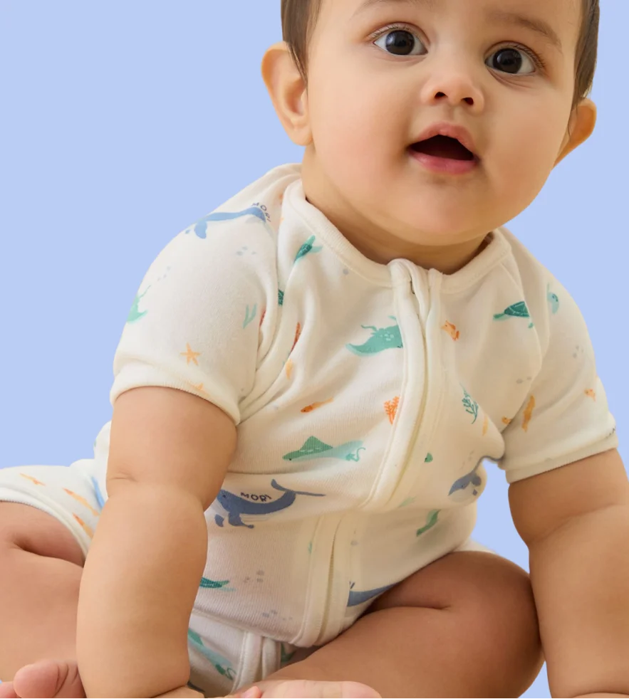 Ocean Dreams Summer Baby Pajamas