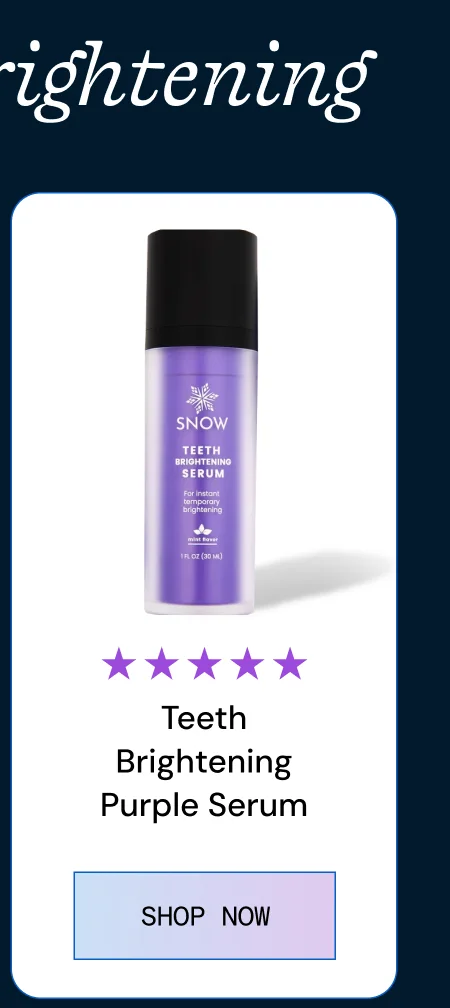 Teeth Brightening Purple Serum