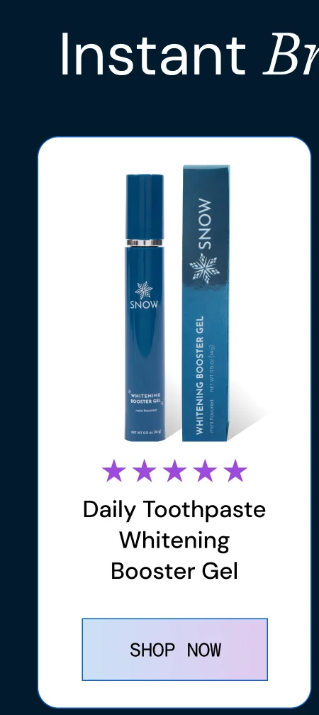 Daily Toothpaste Whitening Booster Gel