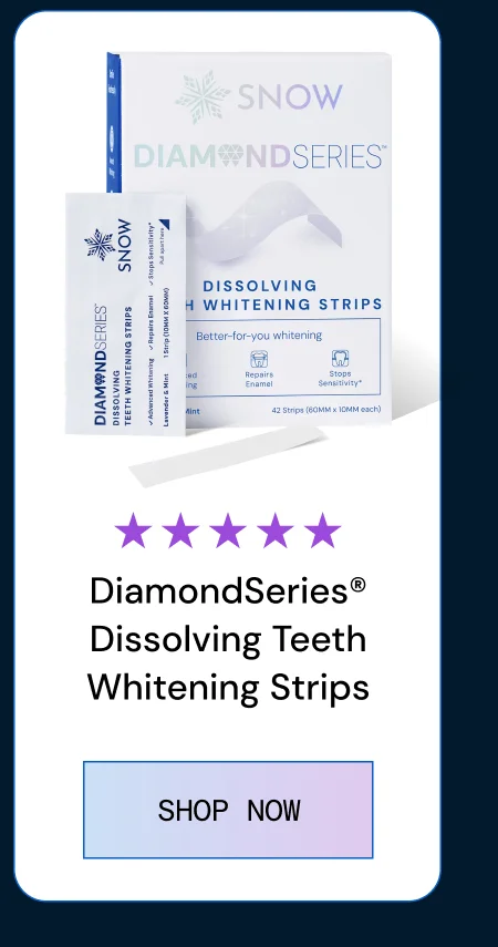 DiamondSeries Dissolving Teeth Whitening Strips