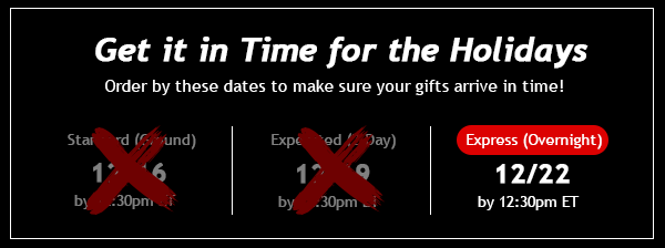Shipping Deadlines