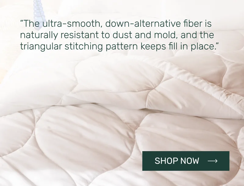 Ultra-smooth, down-alternative fiber