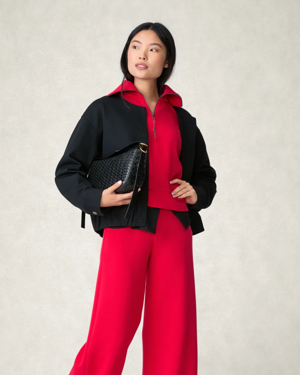 Image of SPANX® Ponte Bomber Jacket