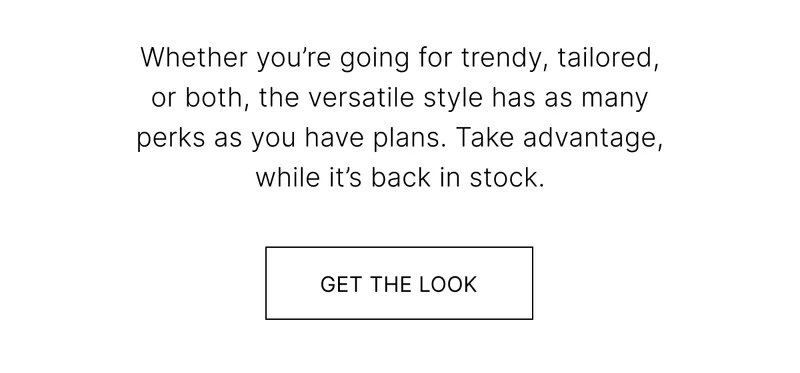 GET THE LOOK