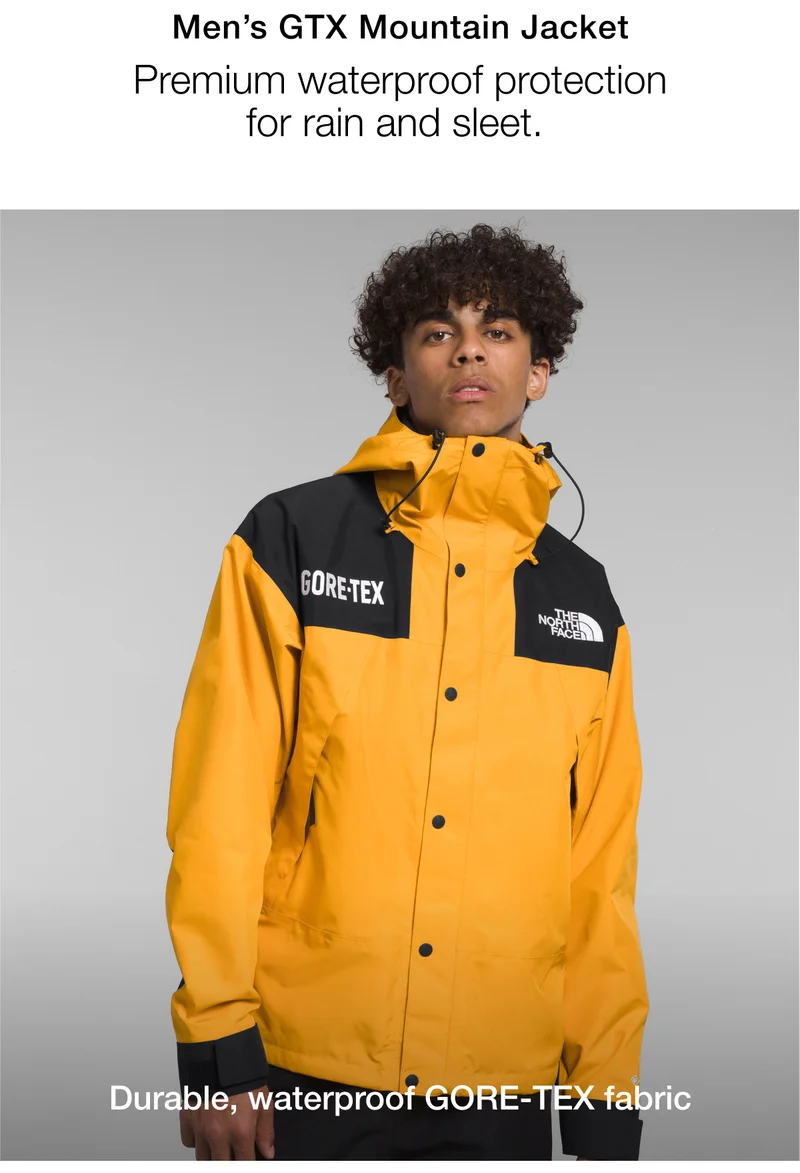 Premium waterproof protection for rain and sleet.