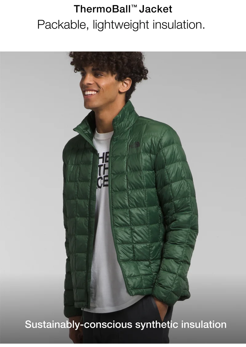 Packable, lightweight insulation.
