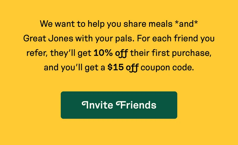 Invite Friends for a $15 off coupon code