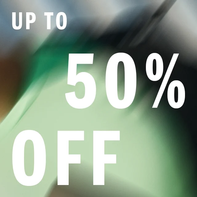 GET UP TO 50% OFF