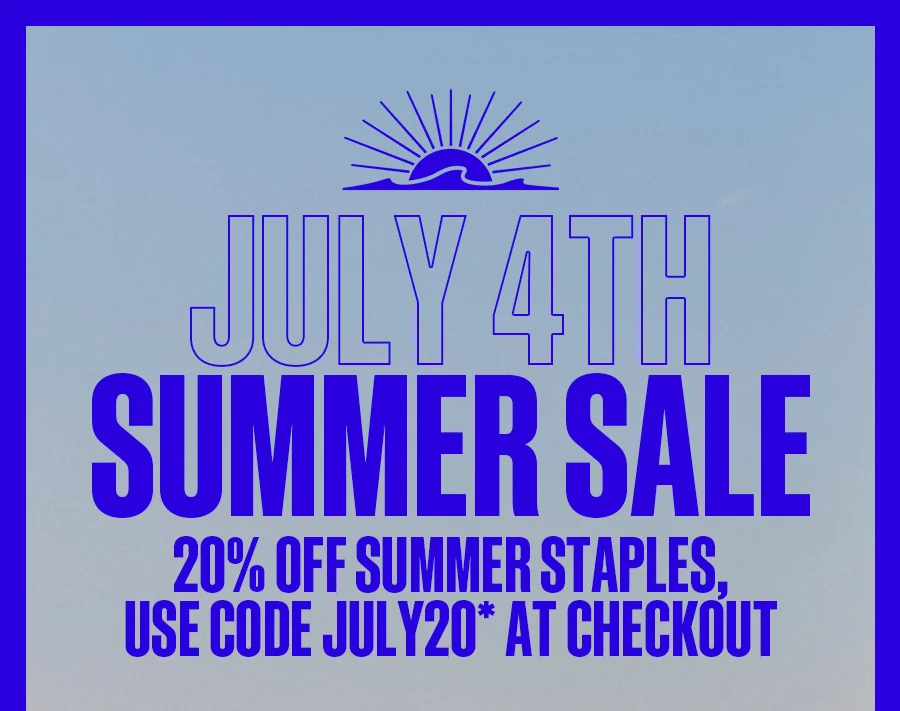 July 4th Summer Sale