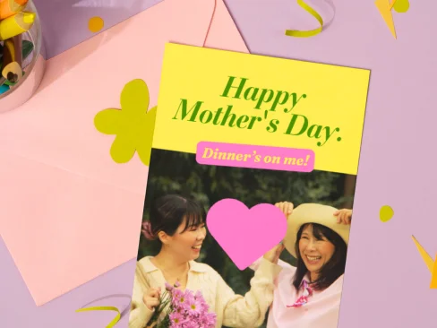 Mother's Day personalized cards