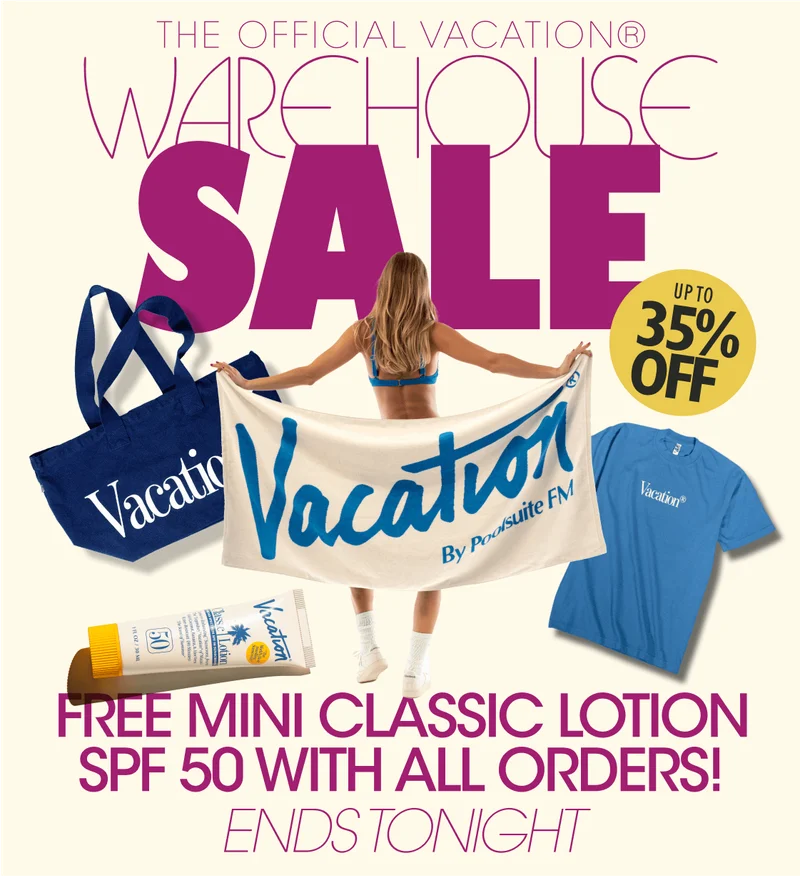 Warehouse Sale Last Day