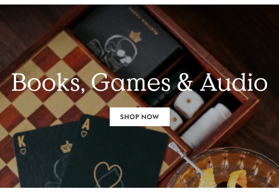 Books, Games, and Audio
