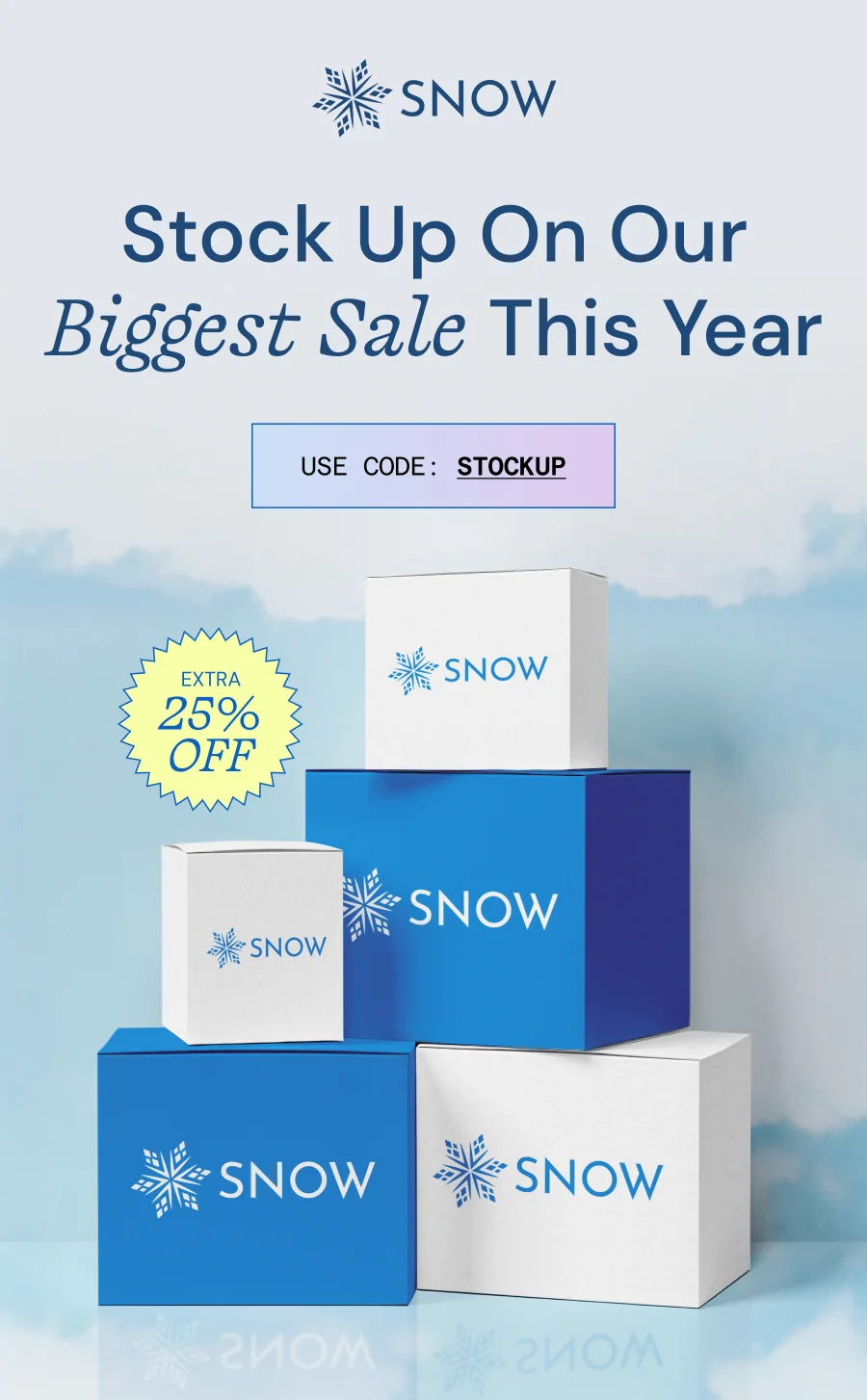 Stock Up on Our Biggest Sale This Year!