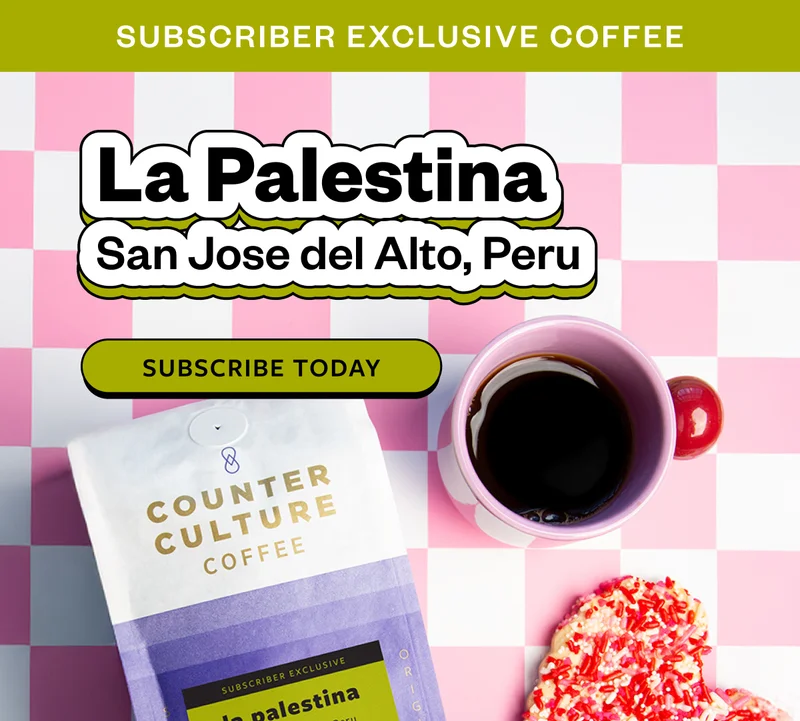 Subscriber exclusive coffee La Palestina San Jose de alto, Peru Subscribe Today